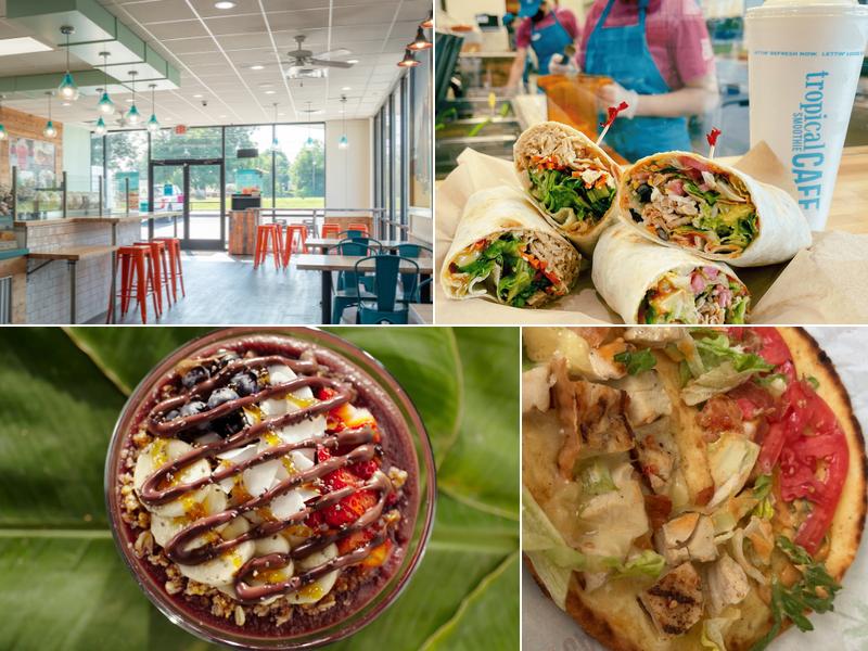 Tropical Smoothie Cafe Menu