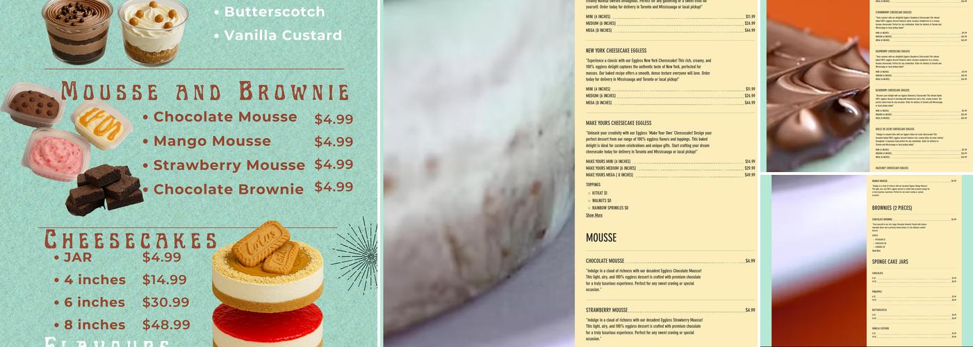 Cheesecake Haven (Eggless and Halal CakeShop) Menu