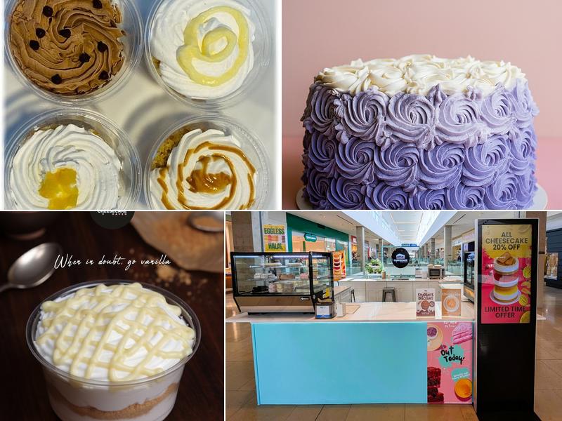 Cheesecake Haven (Eggless and Halal CakeShop) Center, Entrance Gate D opposite Kernels, 5100 Erin Mills Pkwy, Mississauga