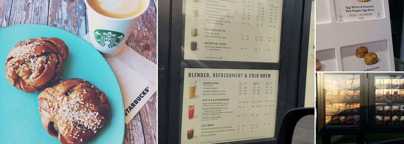 Starbucks Menu