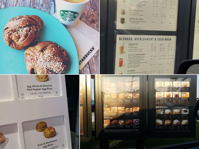 Starbucks Menu