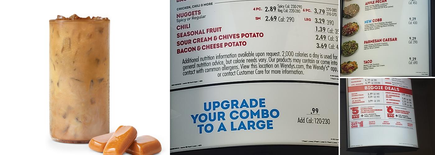 Wendy's Menu