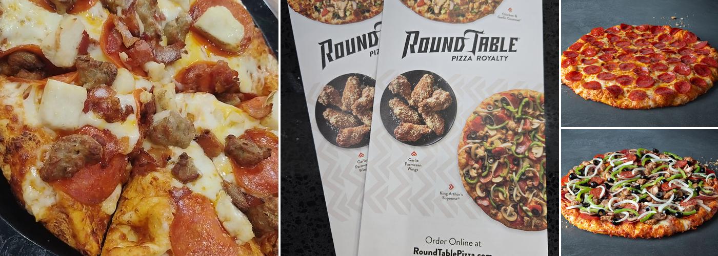 Round Table Pizza Menu