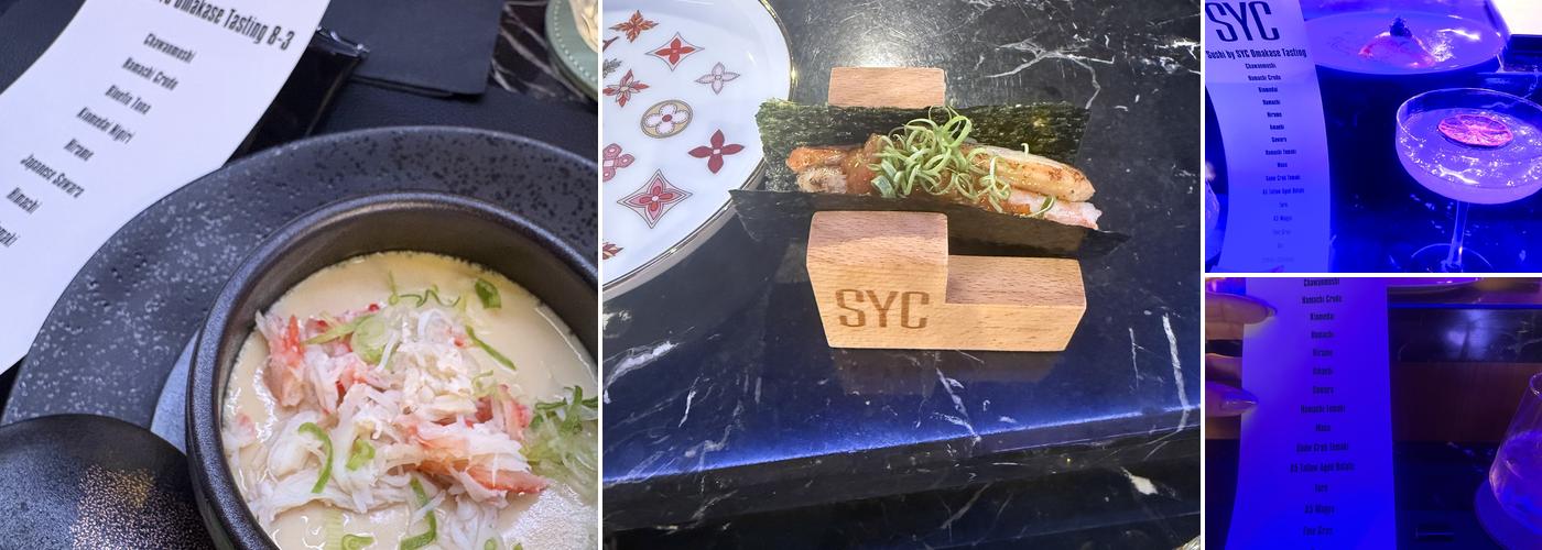 Sushi by SYC Menu