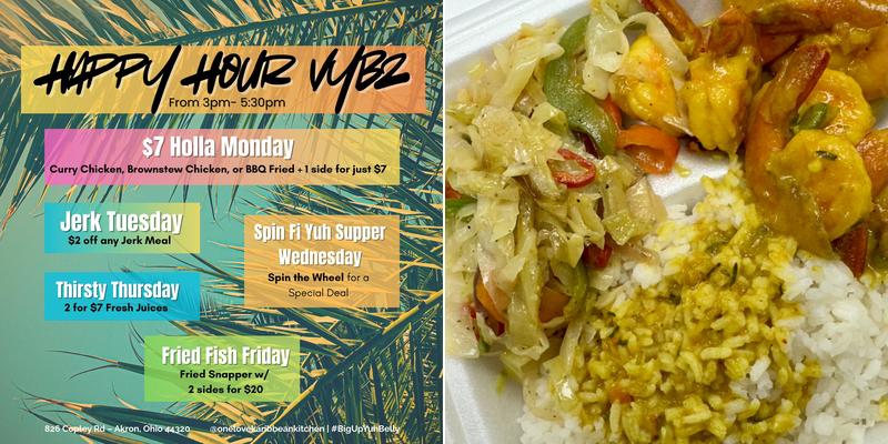 One Love Karibbean Kitchen Menu