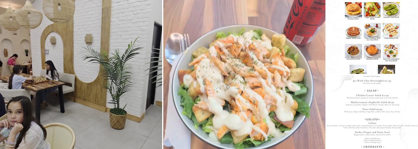 Jacob's Cafe & Restaurant Menu