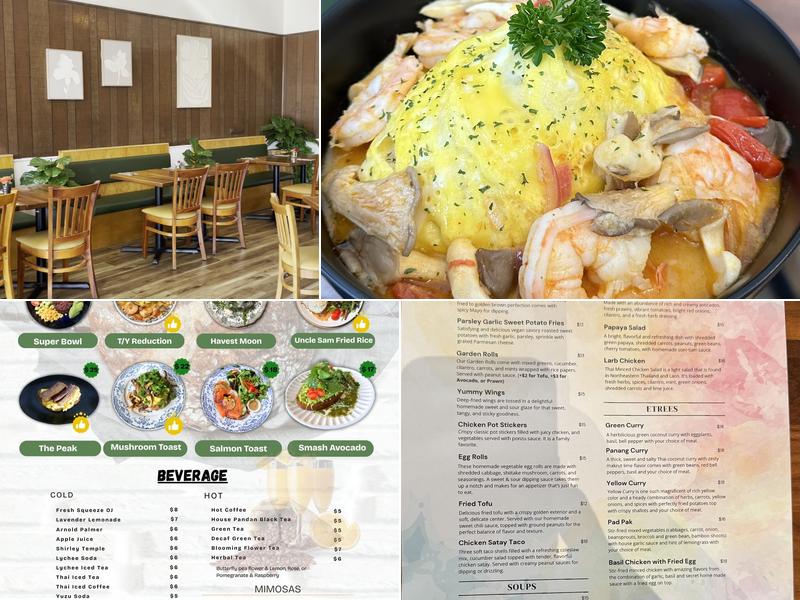 ​PEAK Menu