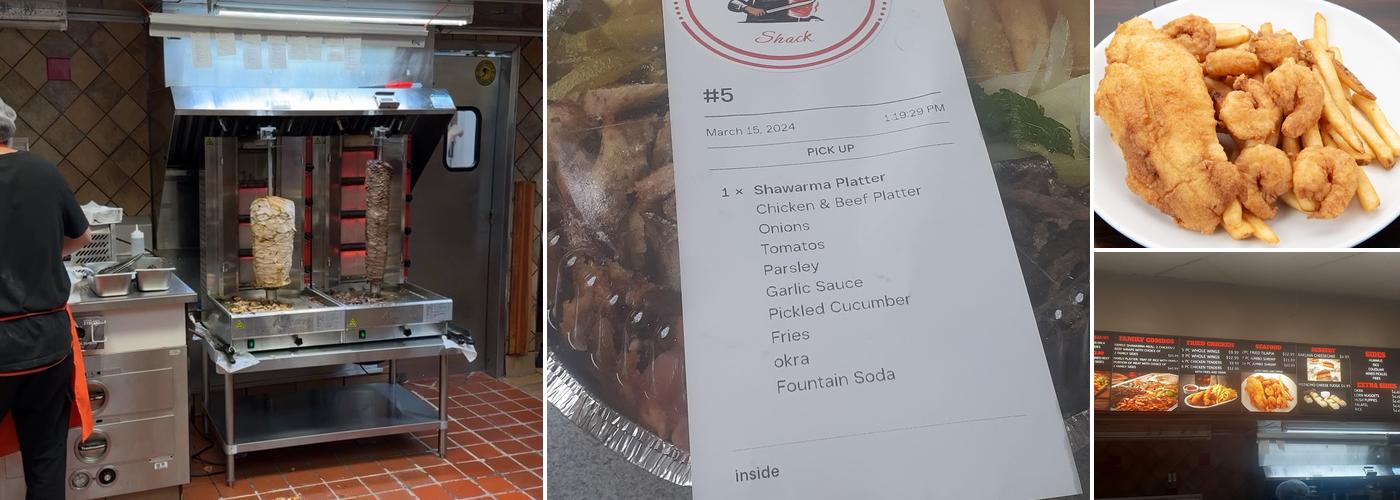 Shawarma Shack Albany GA Menu
