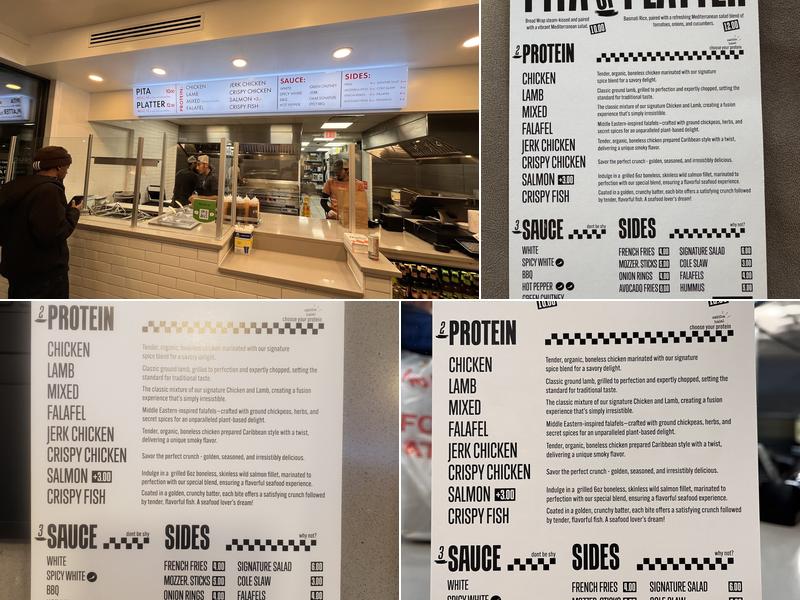 Omar's Pitas & Platters Menu