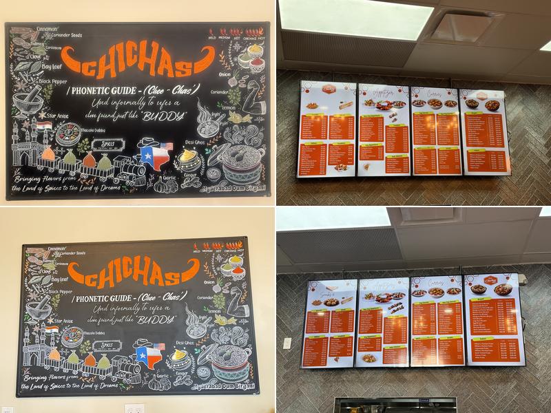 Desi Chichas - Indian Eats Menu