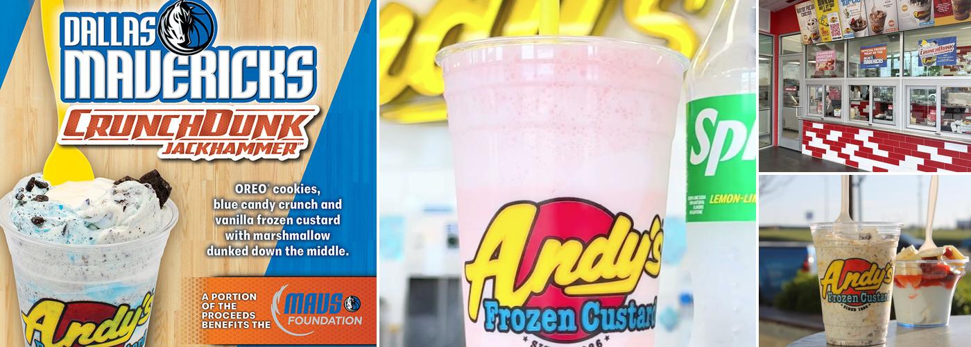 Andy's Frozen Custard Menu