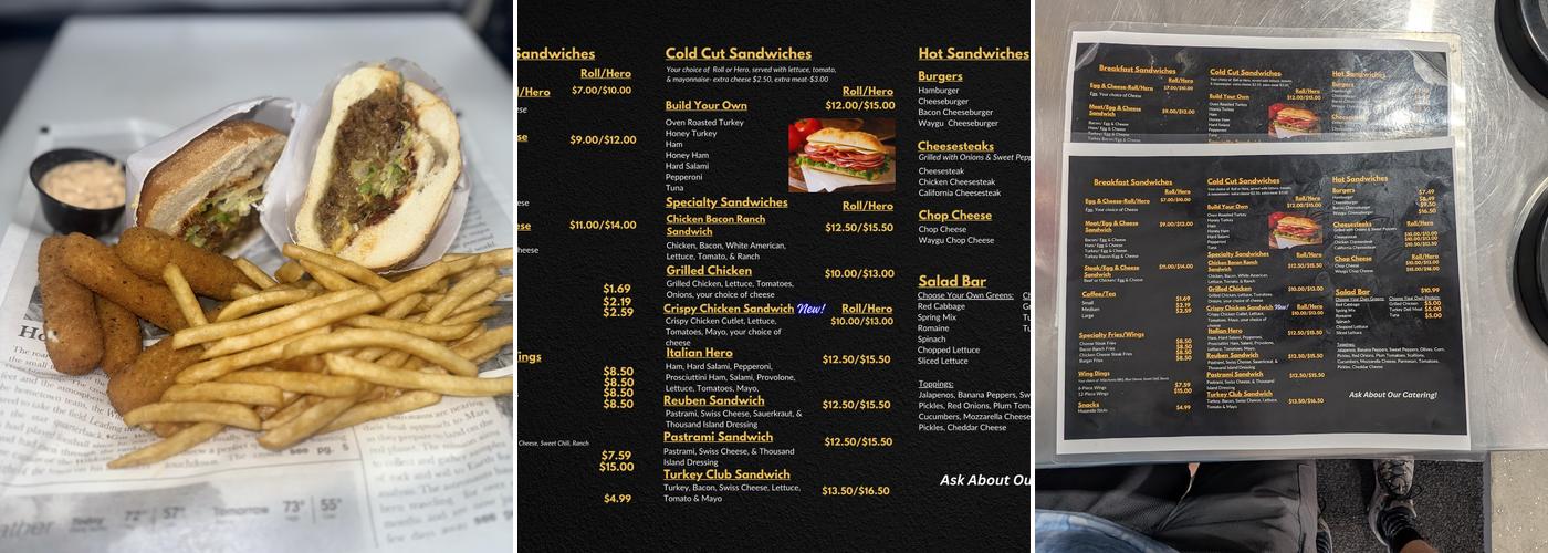 953 Deli Menu