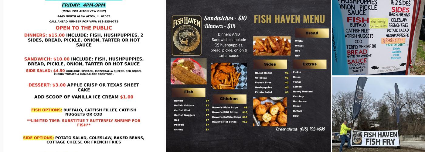 Fish Haven Menu