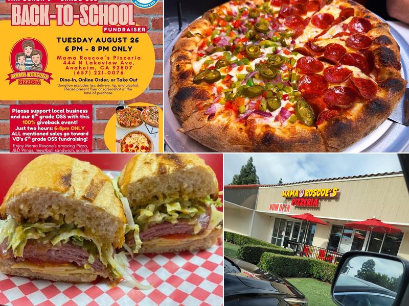 Mama Roscoe's Pizzeria 444 N Lakeview Ave, Anaheim
