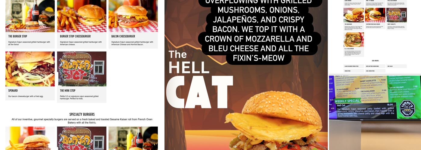 Tommy's Burger Stop-Dimond Menu