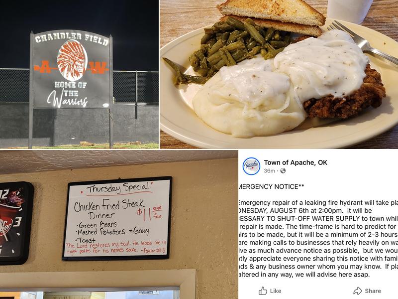 E and J Cafe 416 OK-19, Apache