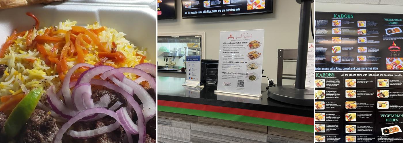 Sultan Kabob Menu