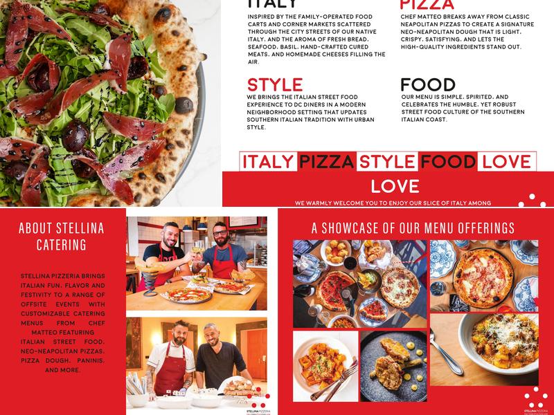 Stellina Pizzeria Menu