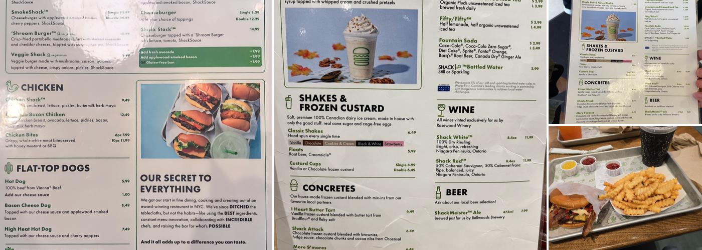 Shake Shack Menu