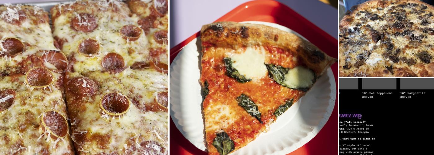 Brainwave Pizza Menu