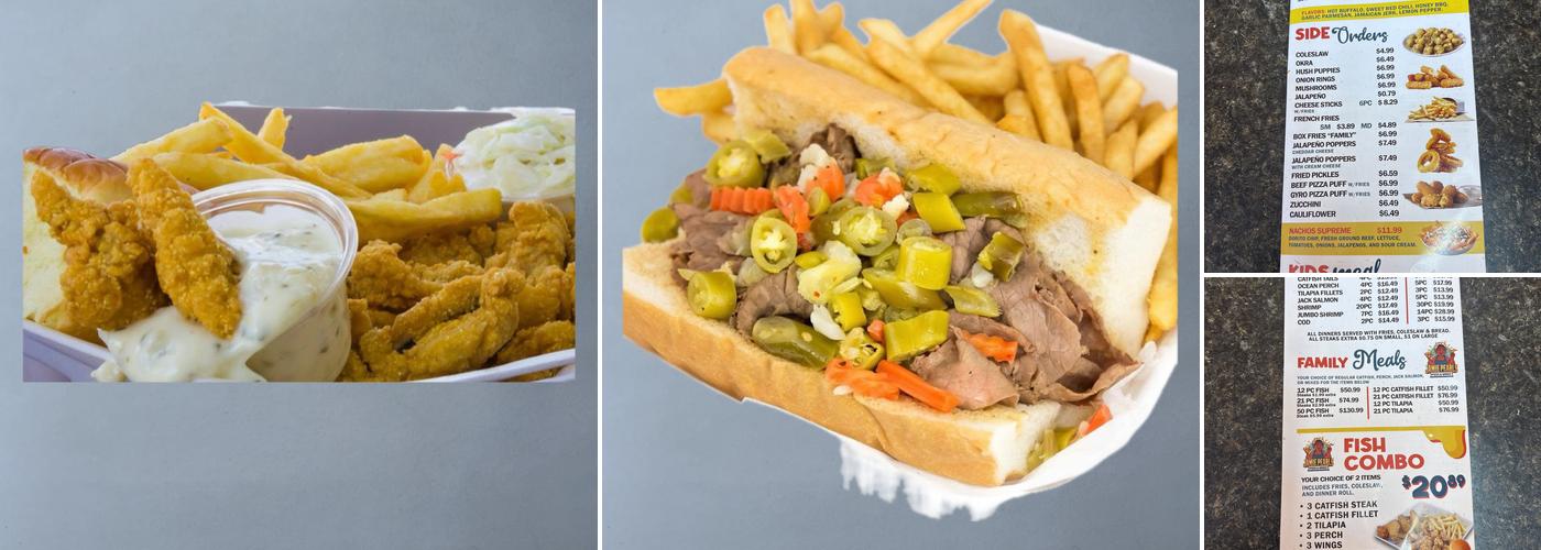 Jamie Pearls Pizza & Wingz Menu