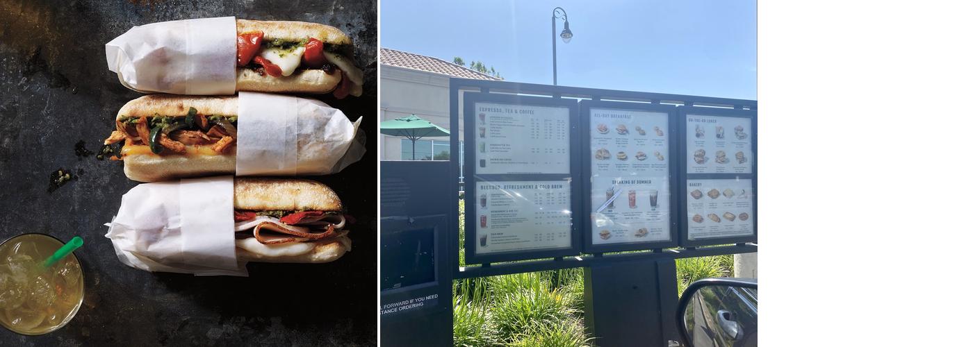 Starbucks Menu
