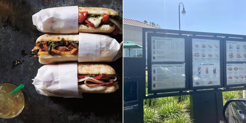 Starbucks Menu