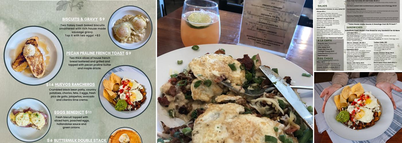 Sassafras Kitchen & Coffee Bar Menu