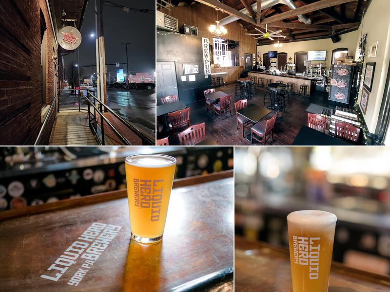 Liquid Hero Brewery Pub 251 N George St, York