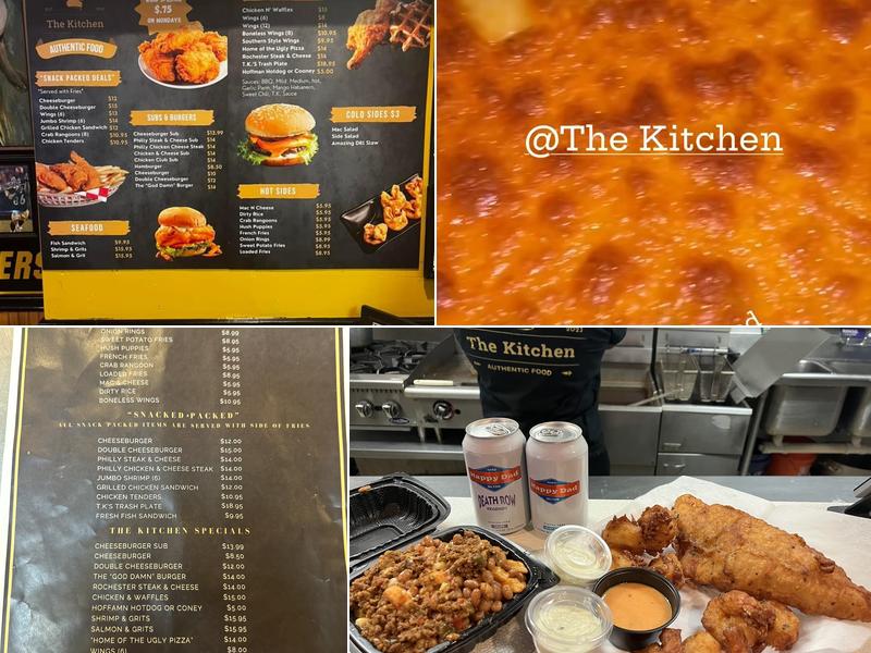 The Kitchen (TK) Menu
