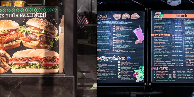 Fresh Bites & Juice Bar Menu