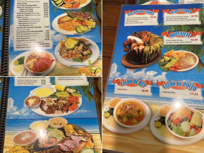 La Parrilla Grill Menu