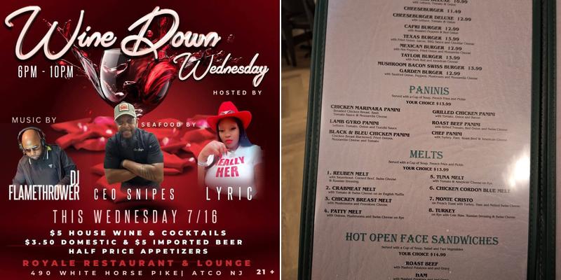 Royale Venue Restaurant & Wedding Menu