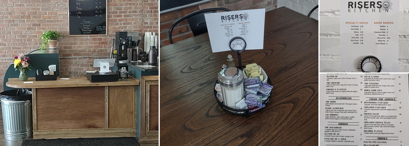 Risers Kitchen Menu