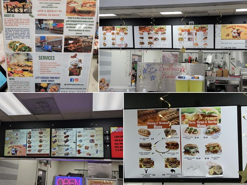 Chef’s Fusion Menu