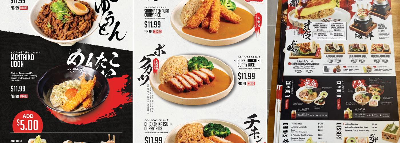 Kyuramen x TBaar - West Midtown Atlanta GA Menu