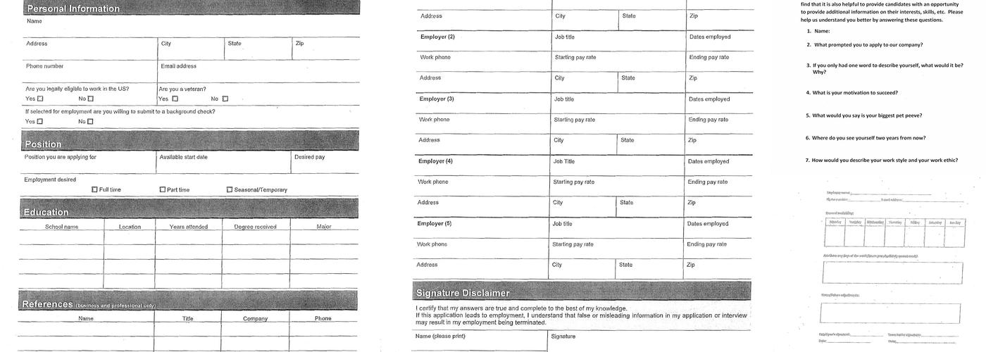 Stewbos Catering at Merry Acres Menu