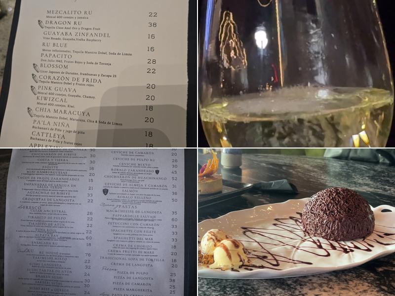 RU RESTAURANT Menu