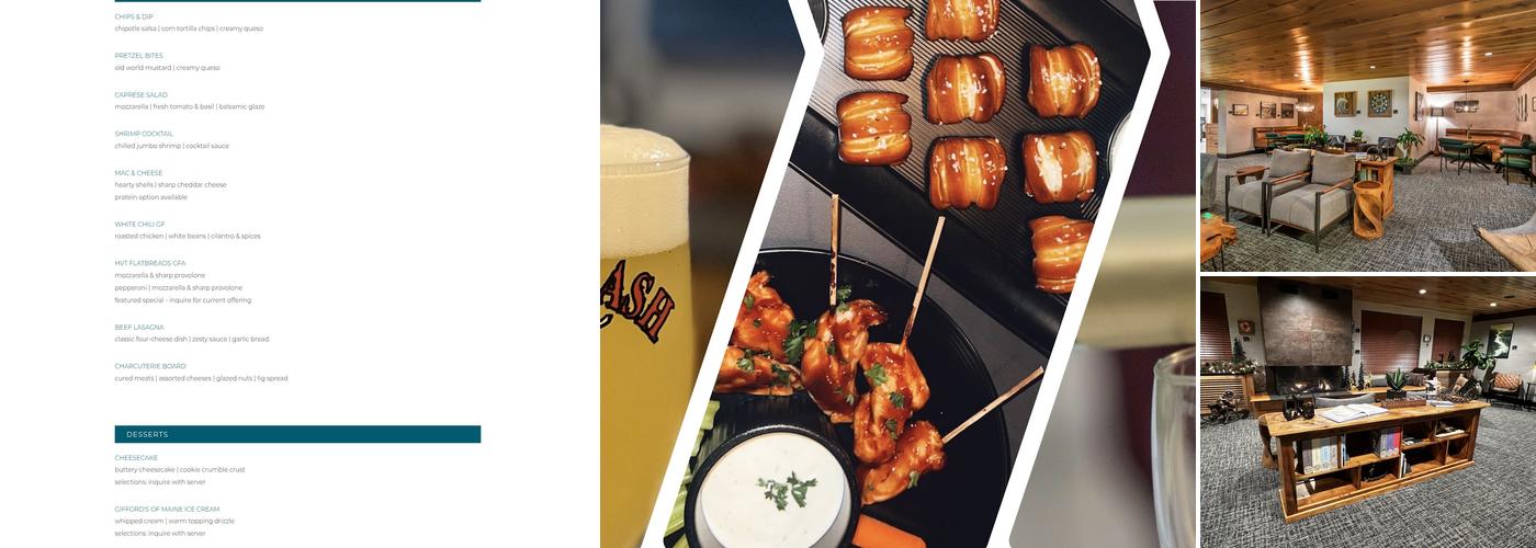 Hearthside Vine & Tap Menu