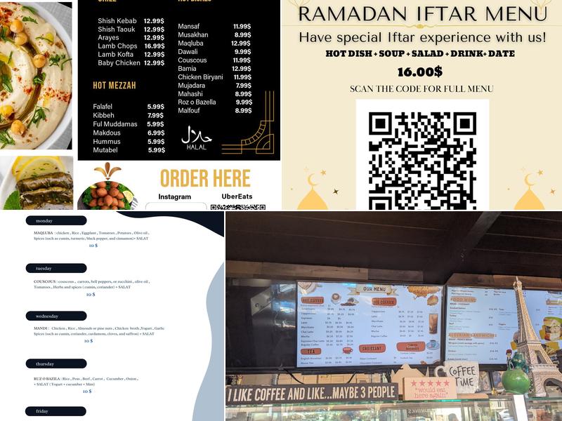 Kebabo Menu