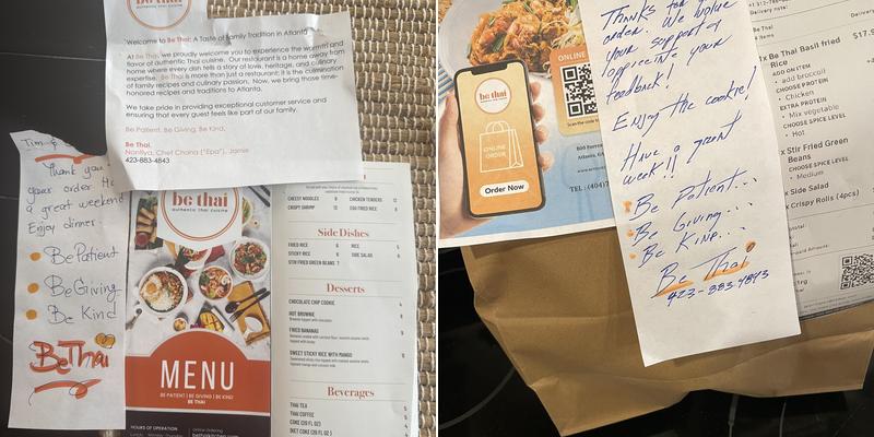 Bethai Menu