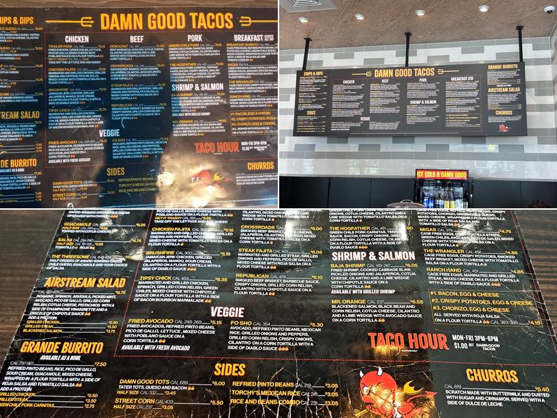 Torchy's Tacos Menu