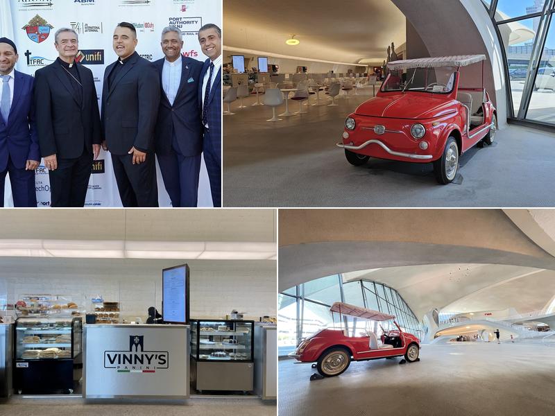 Vinny's Panini NYC Terminal 5 Food Hall, TWA Hotel