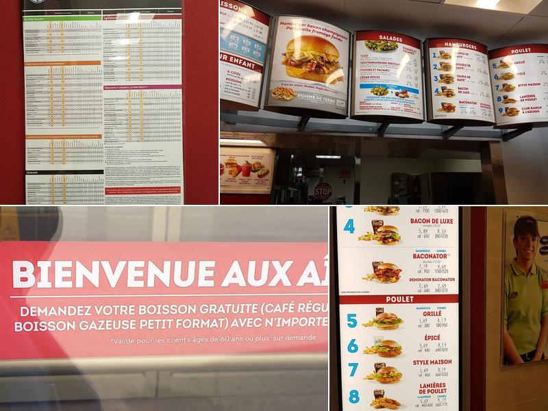 Wendy's Menu