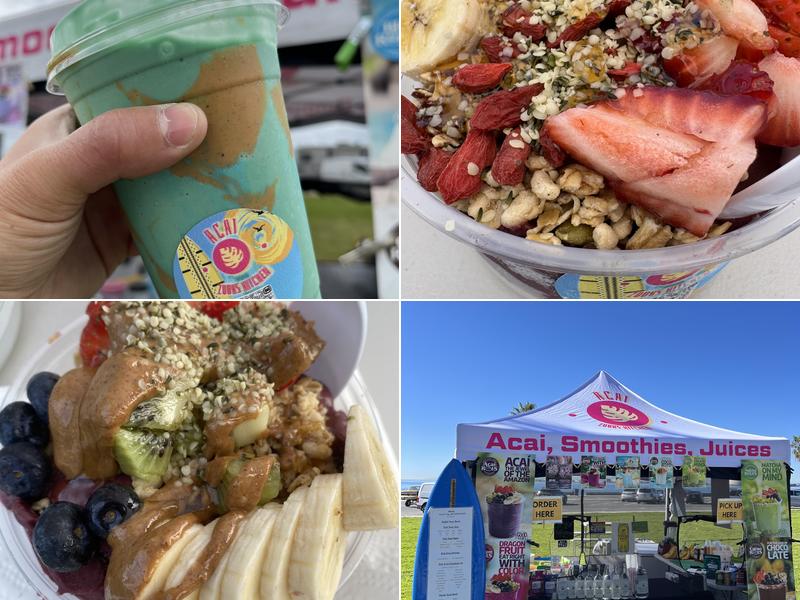 Zooks Kitchen- Hawaiian Style Acai Bowls🌺