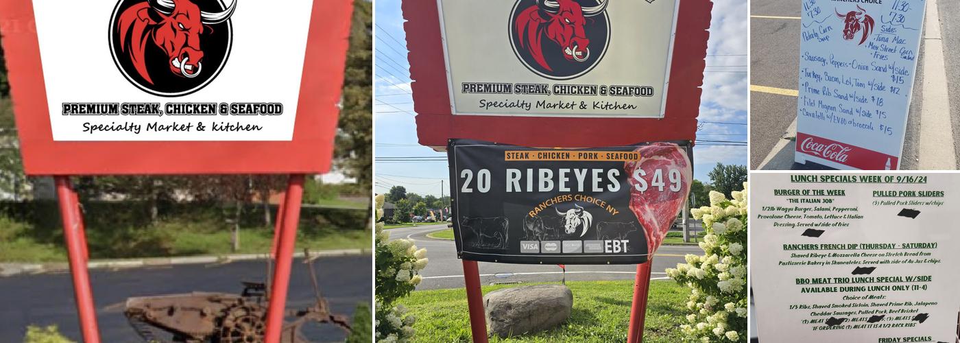 Ranchers Choice NY Menu