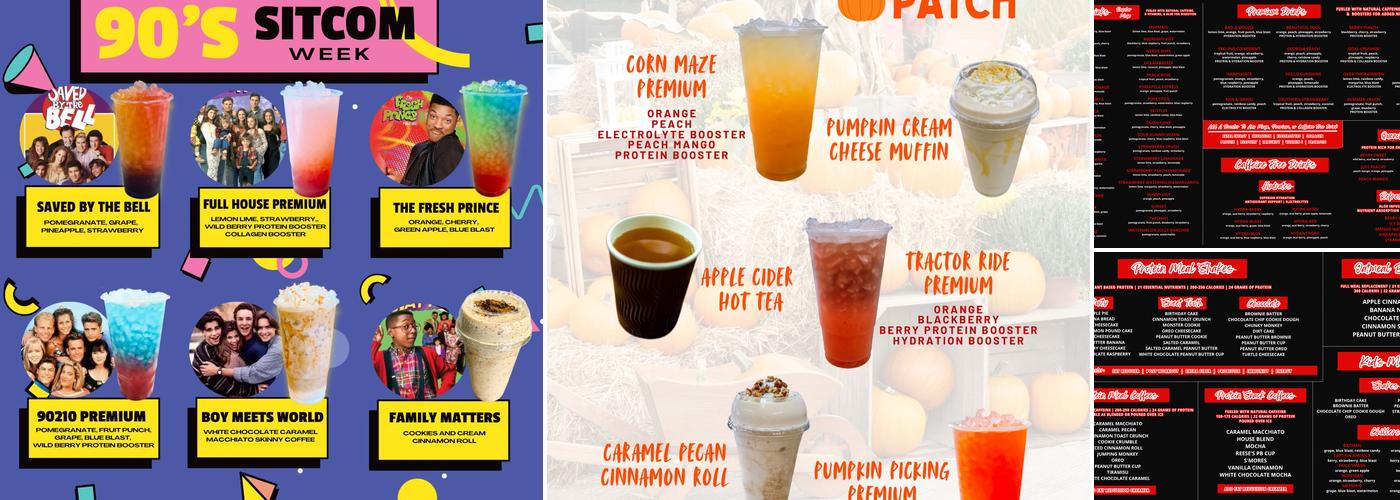 Champion Nutrition Menu