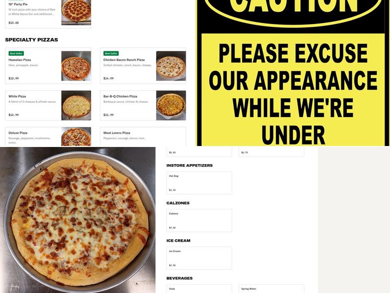 Farrell Pizzeria Menu