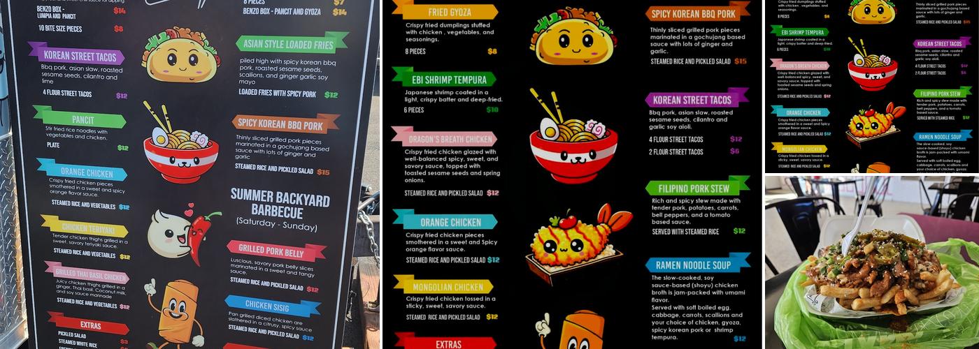 Benzo Box Menu