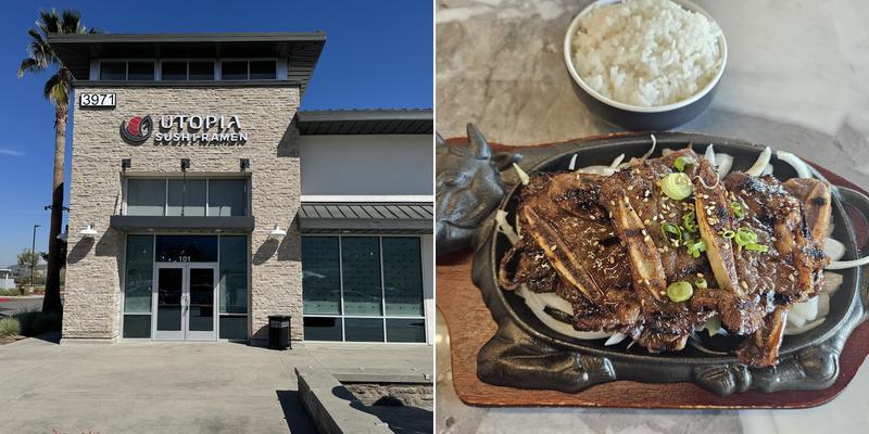 Utopia Sushi & Ramen 3971 Bedford Canyon Rd Ste 101, Corona